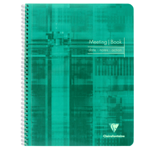 Caderno de Anotações Meeting Book Clairefontaine A4+ Preto