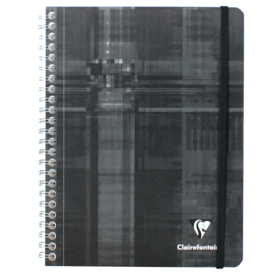 Caderno Pautado Pocket Book Clairefontaine A5+ Preto