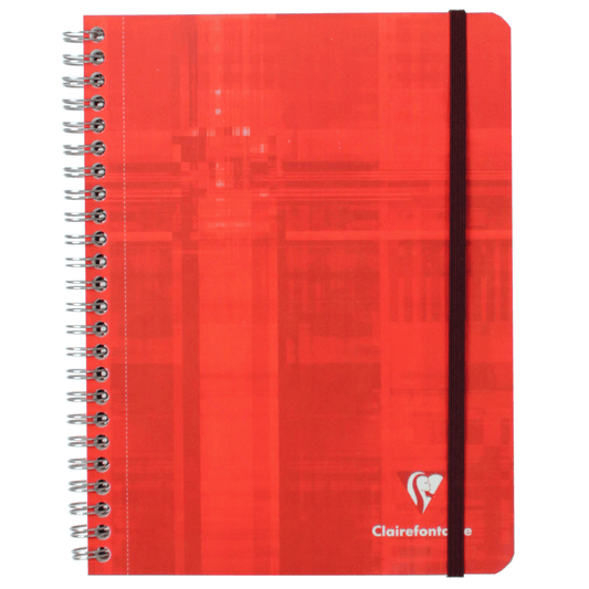 Caderno Pautado Pocket Book Clairefontaine A5+ Vermelho