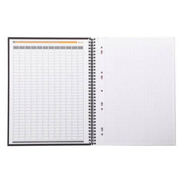 Caderno Note Book Rhodia Capa Preta A4+