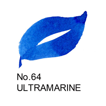 Caneta Pincel Kuretake Cambio Tambien 64 Ultramarine