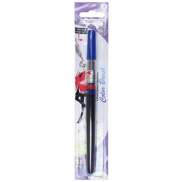 Caneta Pincel Aquarela Color Brush Pentel Blue 103