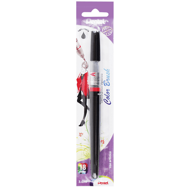 Caneta Pincel Aquarela Color Brush Pentel Black 101