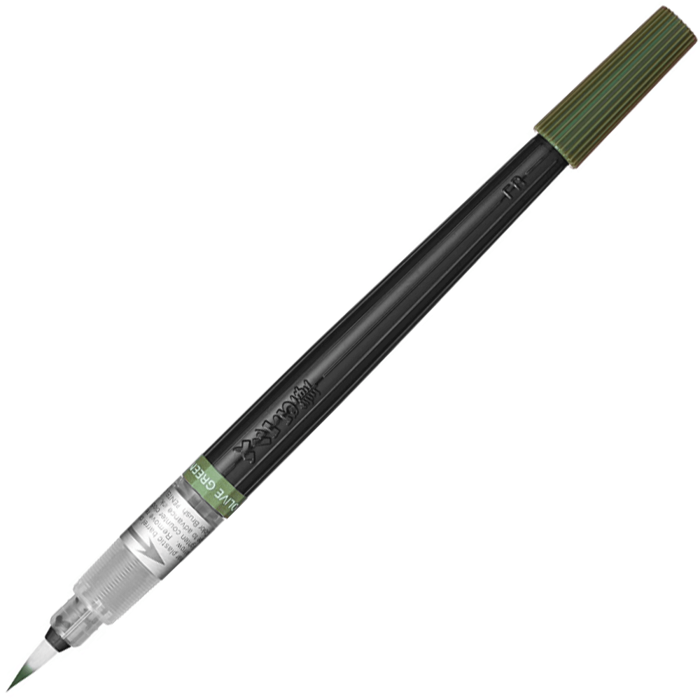 Caneta Pincel Aquarela Color Brush Pentel Turquoise 114