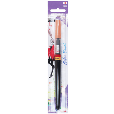 Caneta Pincel Aquarela Color Brush Pentel Pale Orange 116