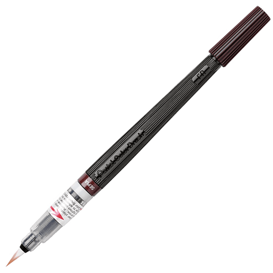 Caneta Pincel Aquarela Color Brush Pentel Yellow Orange 140