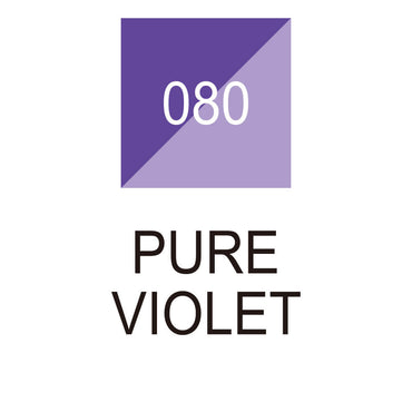 Caneta Brushables Ponta Dupla Kuretake Violet