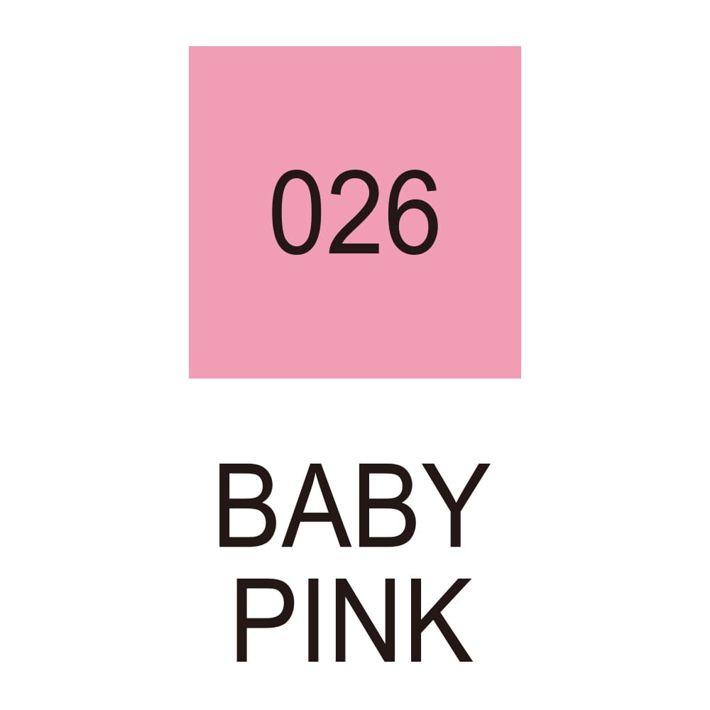 Caneta Caligrafia Artística Zig Kuretake 026 Baby Pink