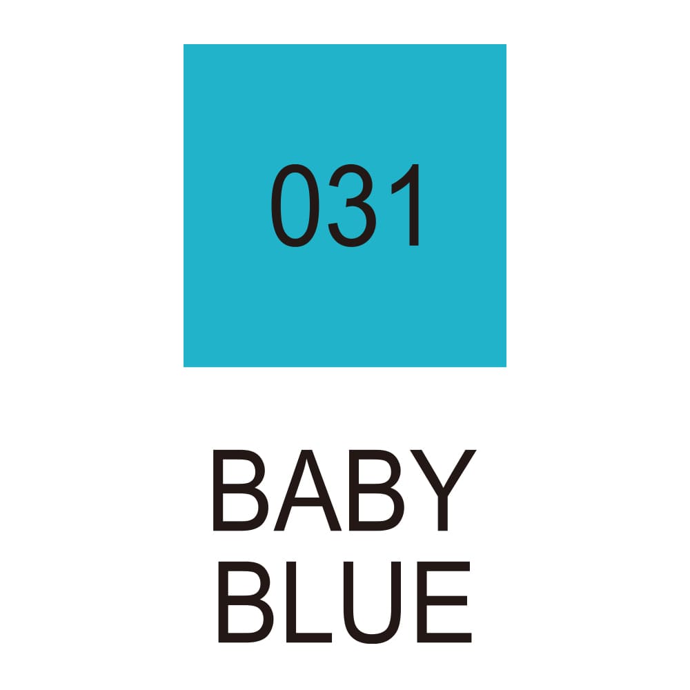 Caneta Caligrafia Artística Zig Kuretake 031 Baby Blue