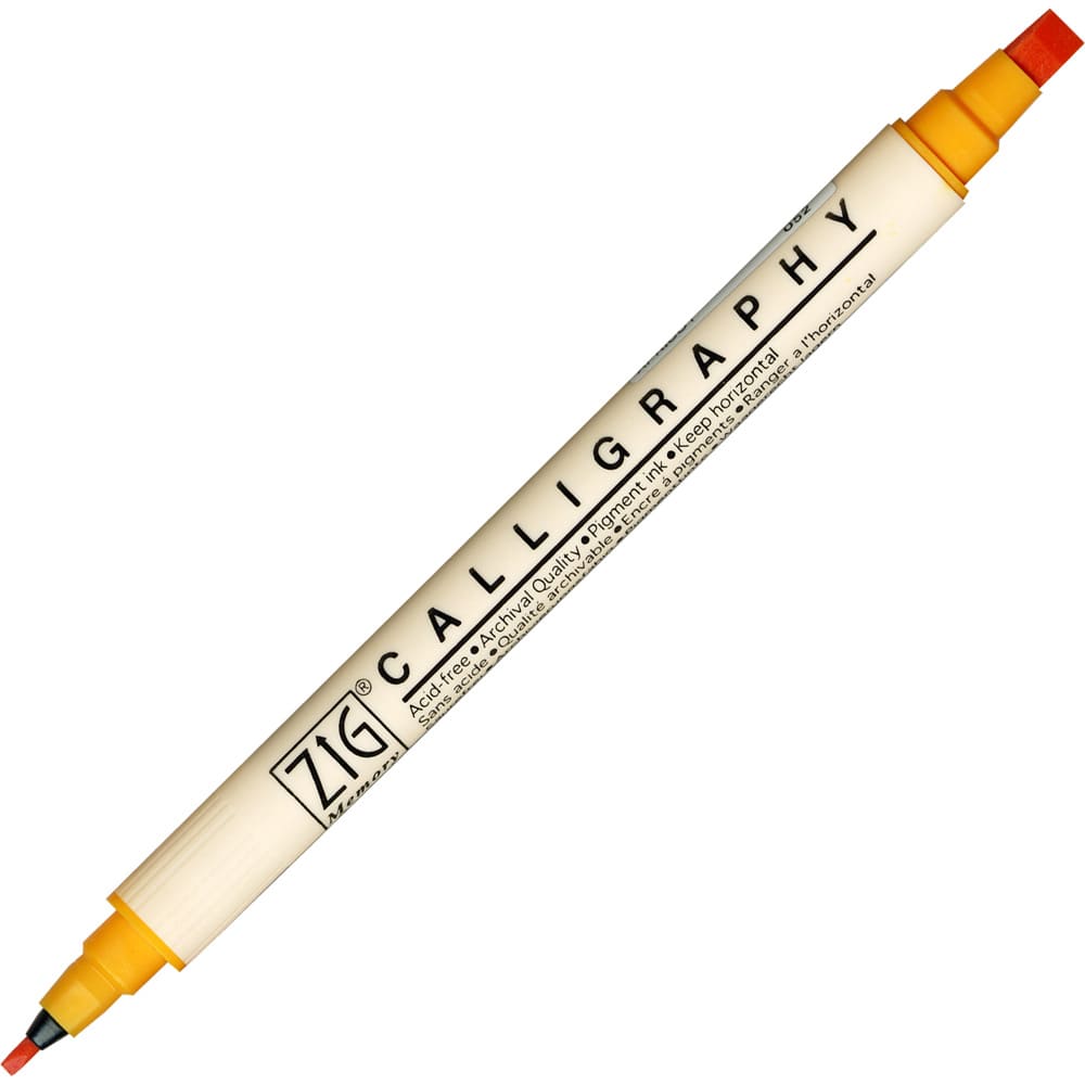 Caneta Caligrafia Artística Zig Kuretake 052 Apricot