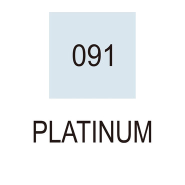 Caneta Caligrafia Artística Zig Kuretake 091 Platinum