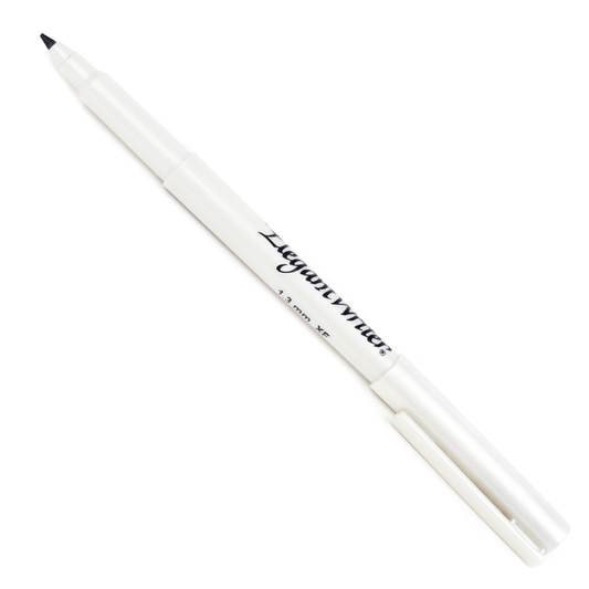 Caneta Para Caligrafia Speedball Elegant Writer 1.3mm Preto