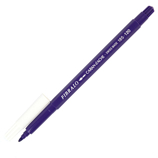 Caneta Aquarelável Fibralo Caran d'Ache Violeta 120