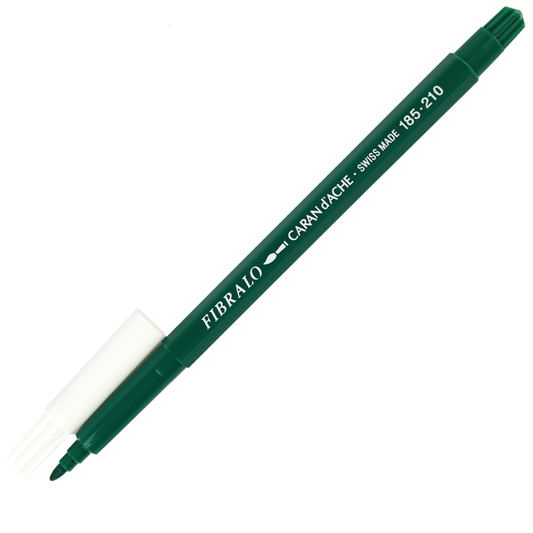 Caneta Aquarelável Fibralo Caran d'Ache Verde 210