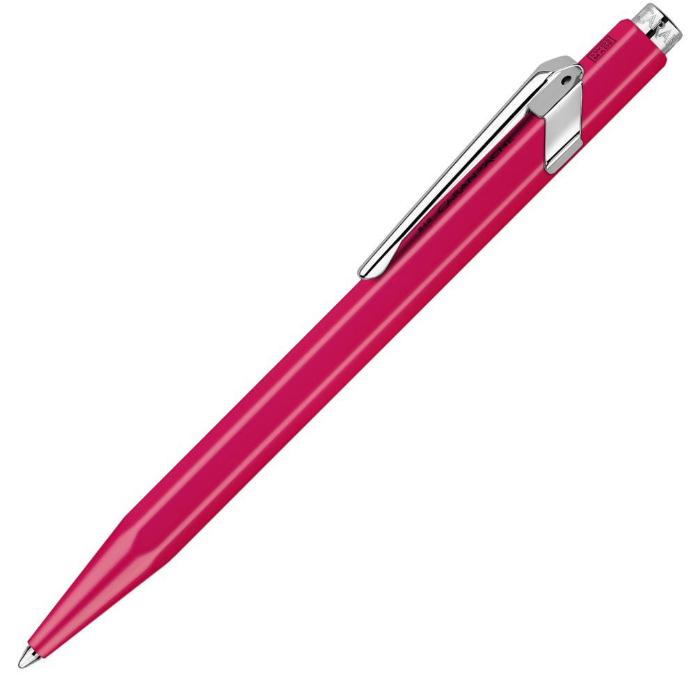 Caneta Esferográfica Caran d'Ache 849 Popline Fluo Rosa