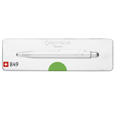 Caneta Esferográfica Caran d'Ache 849 Popline Fluo Verde