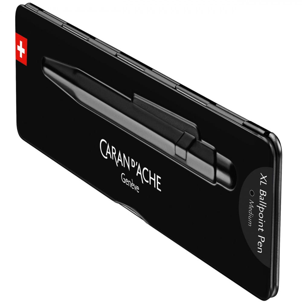 caneta esferográfica caran d'ache 849 xl black code