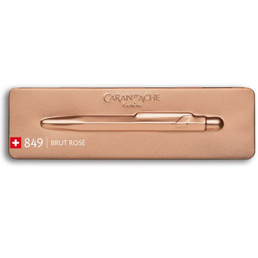 Caneta Esferográfica Caran d'Ache 849 Brut Rosé