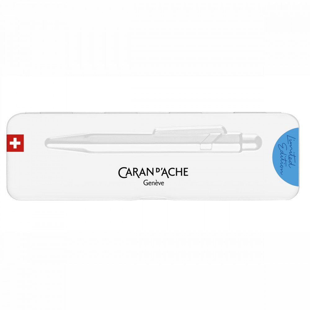 Caneta Esferográfica Caran d'Ache 849 Claim Your Style Azure Blue