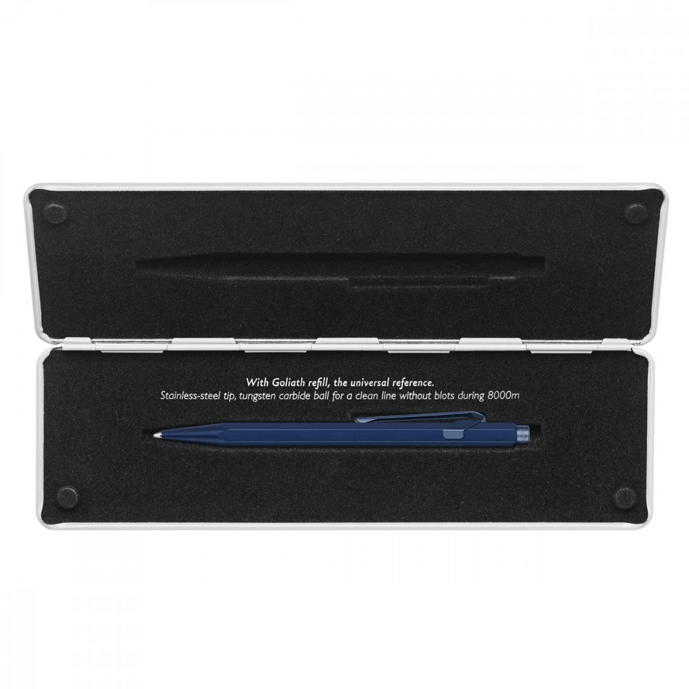 Caneta Esferográfica Caran d'Ache 849 Claim Your Style Midnight Blue Edição Limitada
