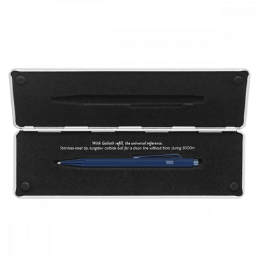 Caneta Esferográfica Caran d'Ache 849 Claim Your Style Midnight Blue Edição Limitada