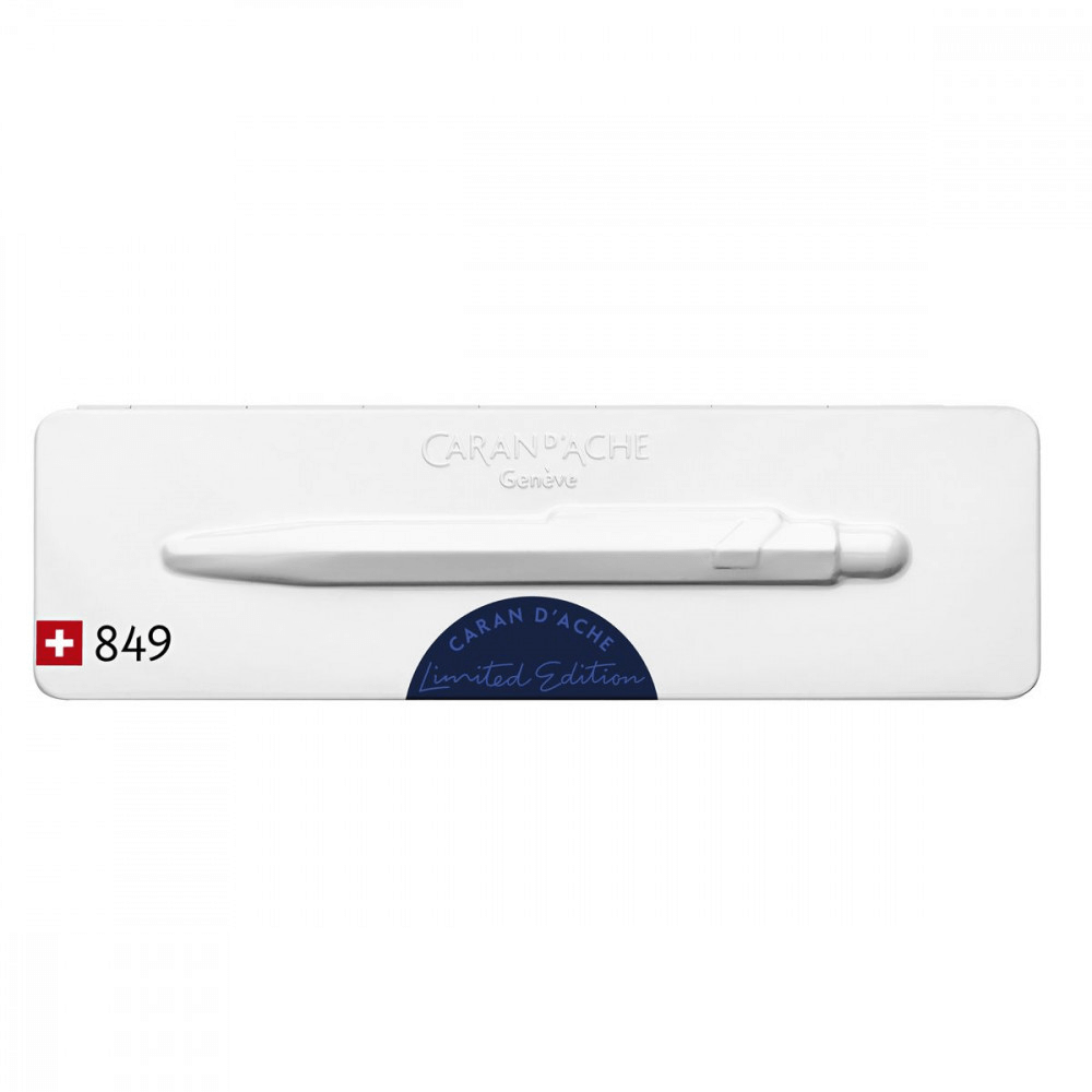Caneta Esferográfica Caran d'Ache 849 Claim Your Style Midnight Blue Edição Limitada