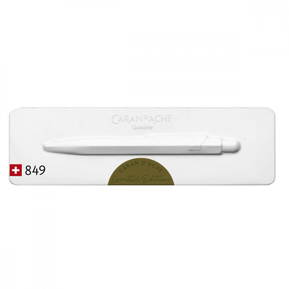 Caneta Esferográfica Caran d'Ache 849 Claim Your Style Moss Green Edição Limitada
