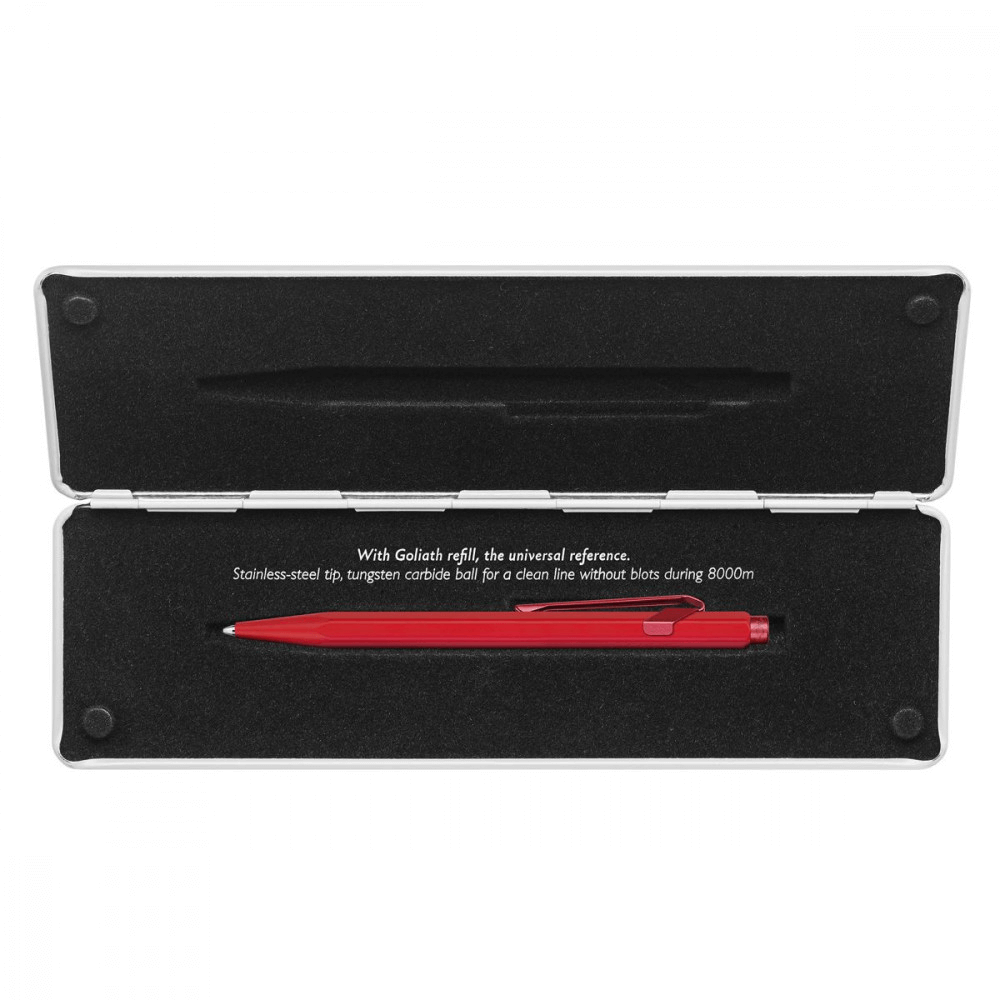 Caneta Esferográfica Caran d'Ache 849 Claim Your Style Scarlet Red Edição Limitada