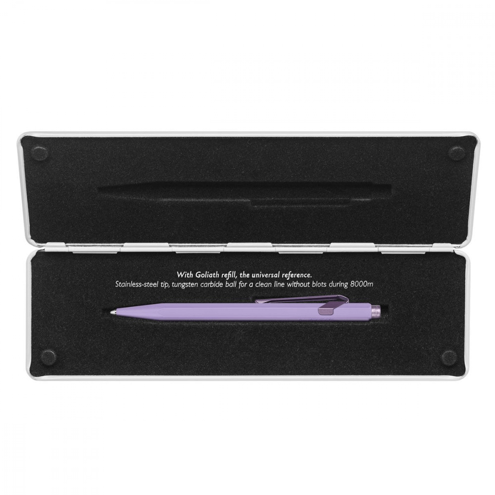 Caneta Esferográfica Caran d'Ache 849 Claim Your Style Violet Edição Limitada