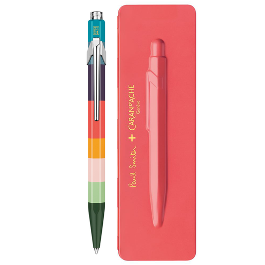 Caneta Esferográfica Caran d'Ache 849 Paul Smith Coral Pink