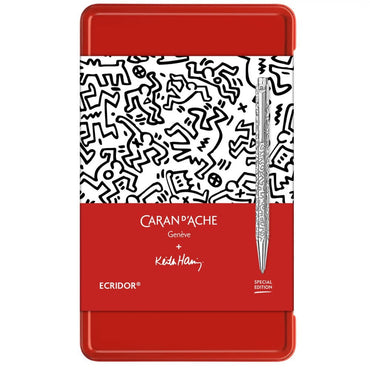 Caneta Esferográfica Caran d'Ache Ecridor Keith Haring Edição Limitada