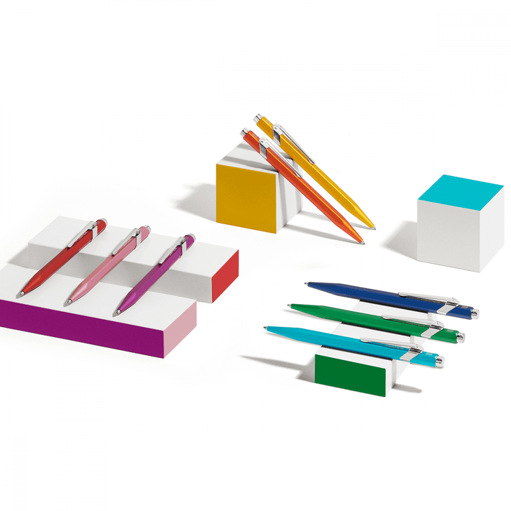 Caneta Esferográfica Caran d'Ache 849 Colormat-X Orange