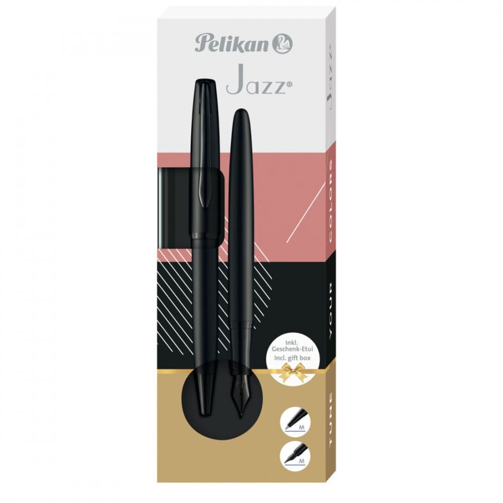 Estojo Caneta Pelikan Jazz Noble Elegance Carbon