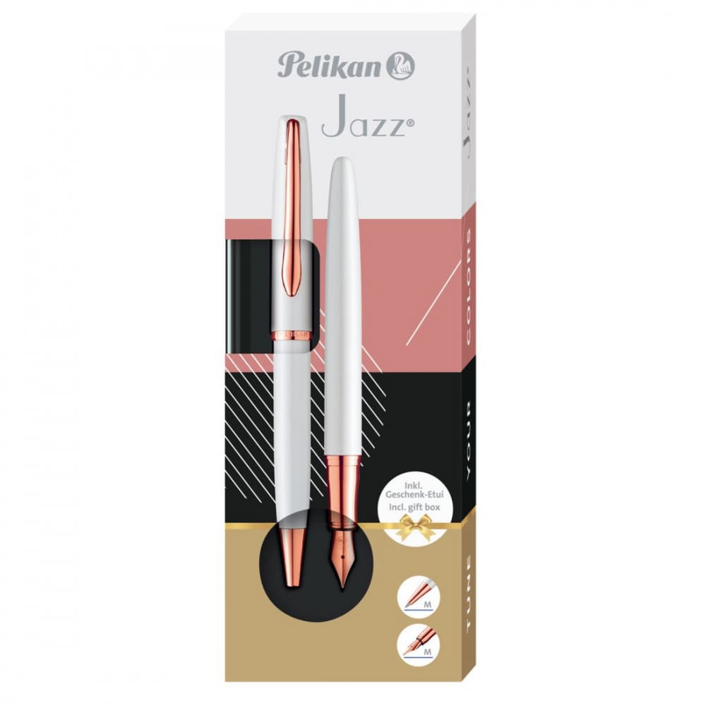 Estojo Caneta Pelikan Jazz Noble Elegance Pearl