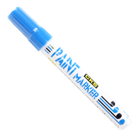 Caneta Permanente Paint Marker CKS Azul