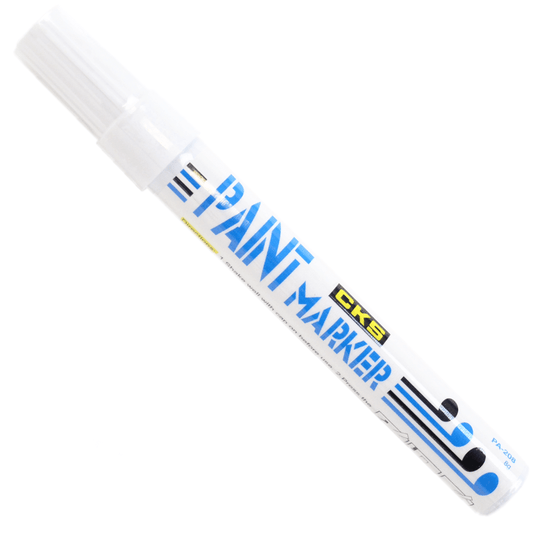 Caneta Permanente Paint Marker CKS Branco