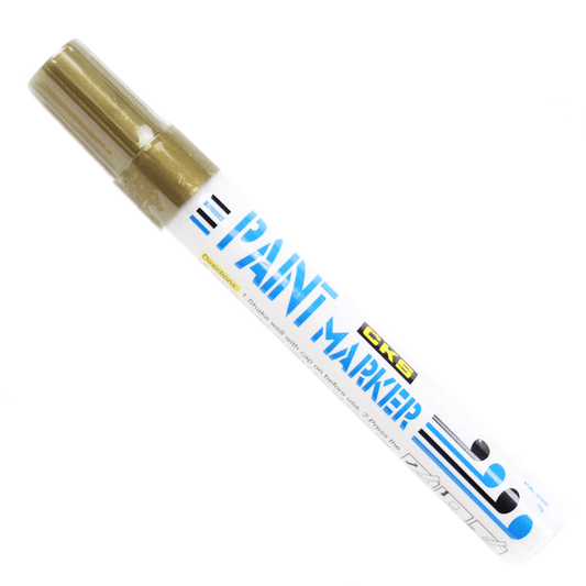 Caneta Permanente Paint Marker CKS Ouro