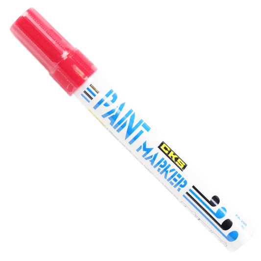 Caneta Permanente Paint Marker CKS Vermelho