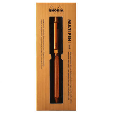 Caneta Multifuncional Rhodia Pen Script Orange