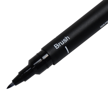 Caneta Nanquim Uni PIN 200 Uni-Ball Brush Preto