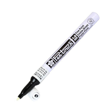 Caneta Permanente Pen Touch 1.0mm Branca Sakura