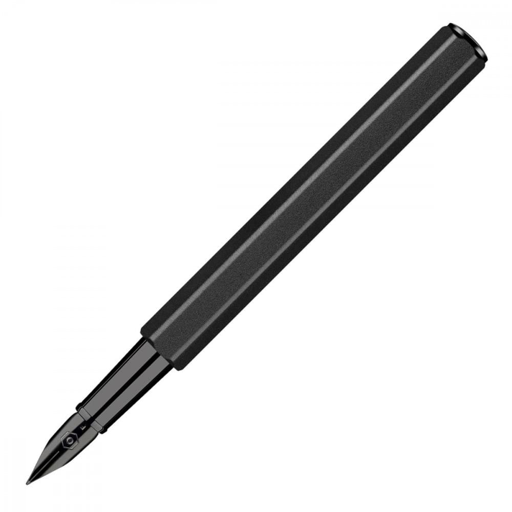 caneta tinteiro caran d’ache pena m black code