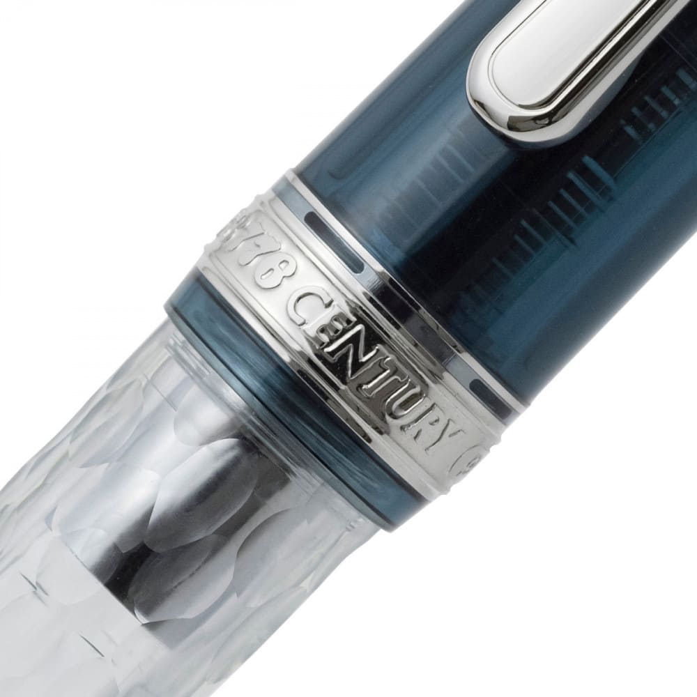 Caneta Tinteiro Platinum Century Uroko-Gumo Pena de Ouro 14K Média