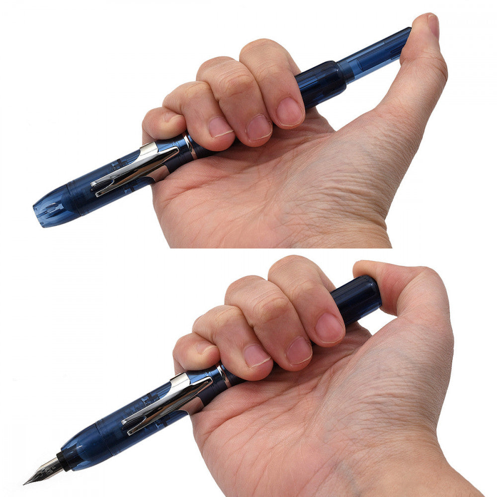 Caneta Tinteiro Platinum Curidas F Abyss Blue