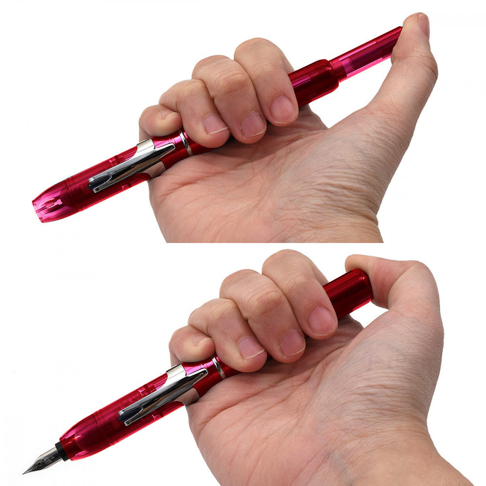 Caneta Tinteiro Platinum Curidas M Gran Red