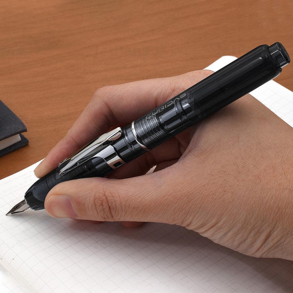 Caneta Tinteiro Platinum Curidas F Graphite Smoke