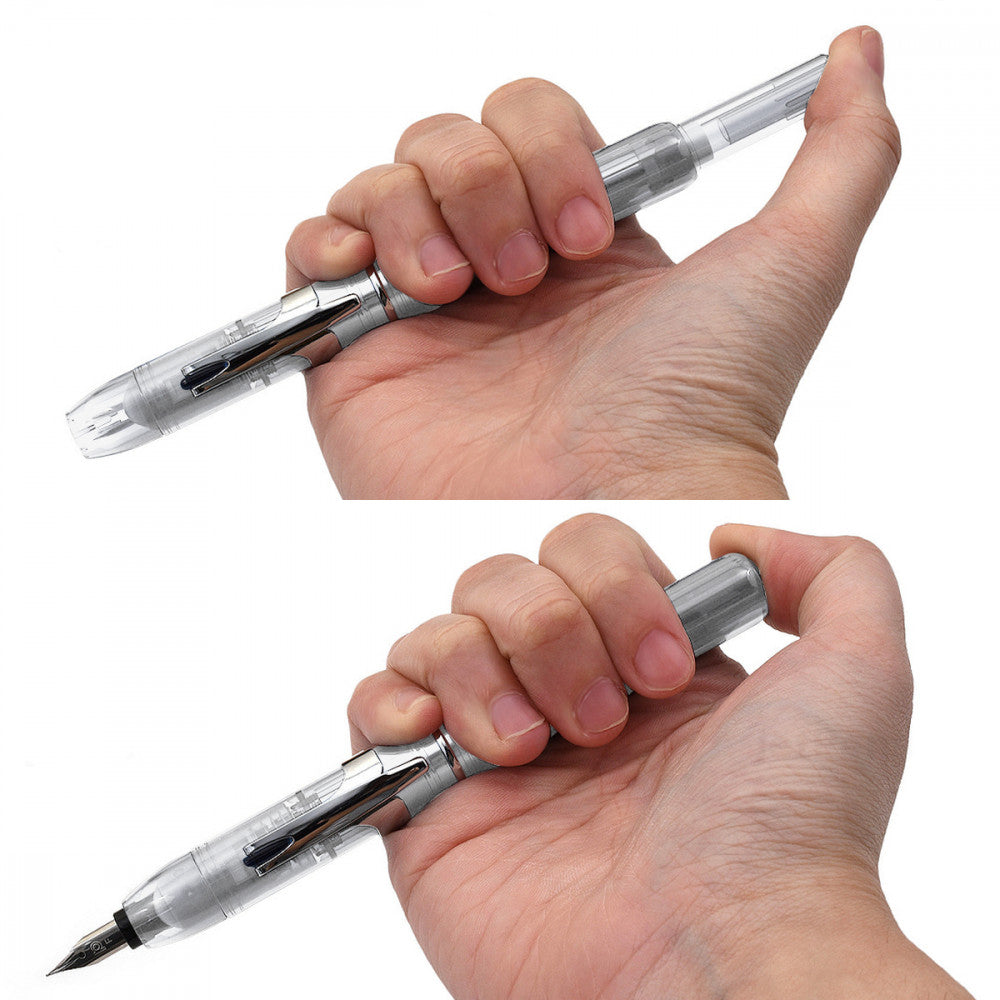Caneta Tinteiro Platinum Curidas F Prism Crystal