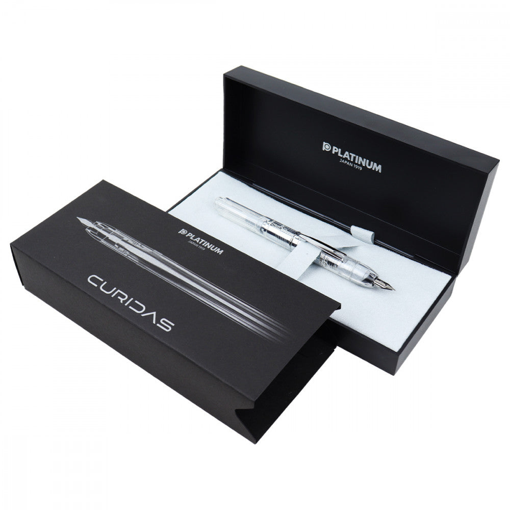 Caneta Tinteiro Platinum Curidas F Prism Crystal