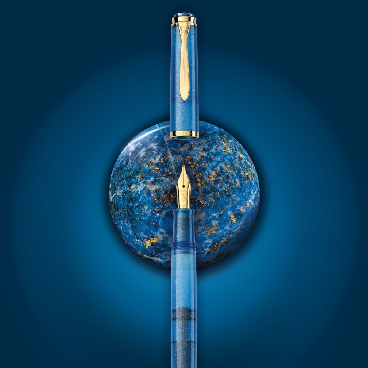 Estojo Caneta Tinteiro Pelikan M200 Golden Lápis Pena M