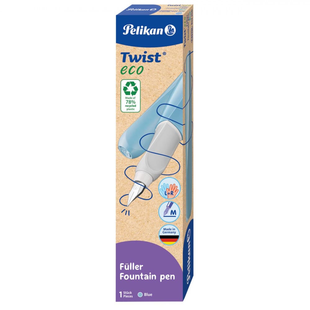 Caneta Tinteiro Pelikan Twist ECO Blue